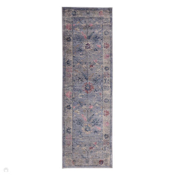Orner Traditional Grey Runner-Melrose-Rug Love - The Most Loved Rug Store